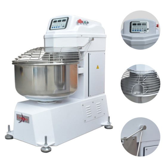 50kg spiral dough mixer Classic dual-motor dough mixer Classic stand dual-motor spiral dough mixer dough kneader